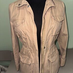 Old Navy Women's Beige Utility Jacket